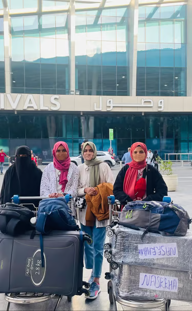 Student Arrival Egypt